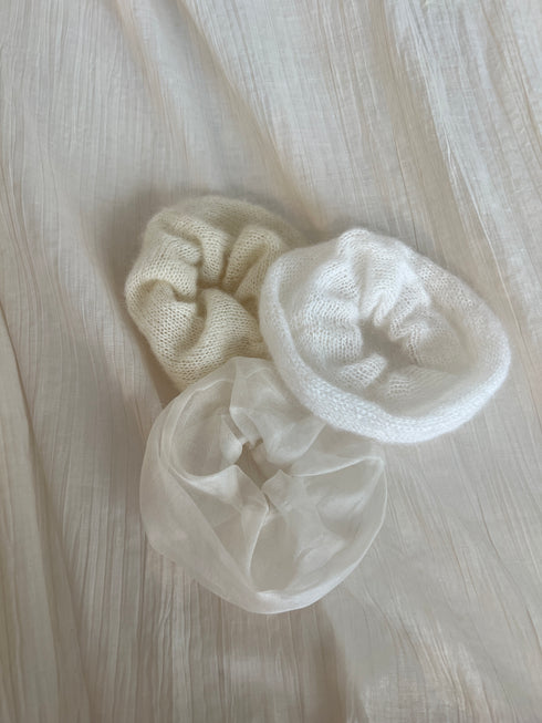 SIBIL Silk Mohair Scrunchie